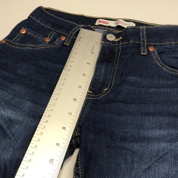 LIKE NEW GIRLS LEVI 510 SKINNY JEANS (GIRLS)14/26x28 🇺🇸 - Picture 9 of 11